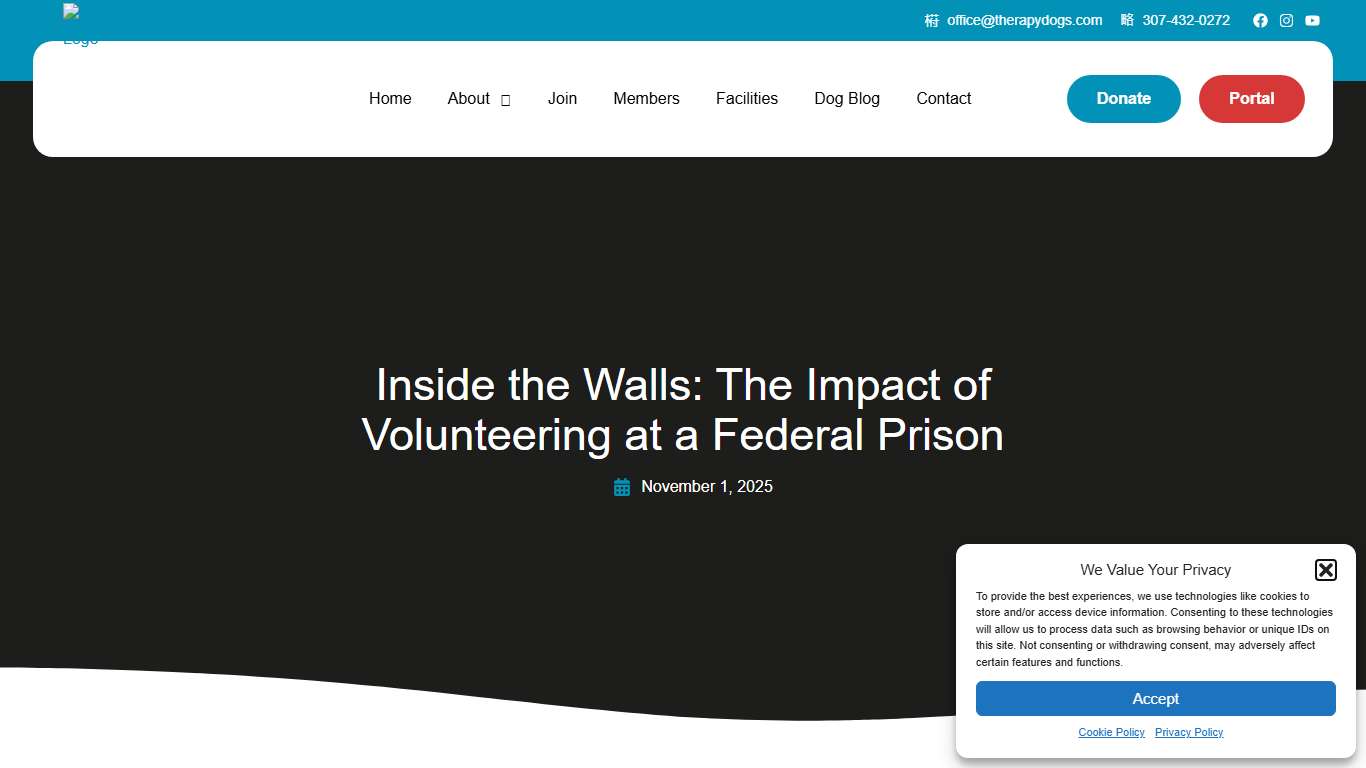 Inside the Walls: The Impact of Volunteering at a Federal Prison